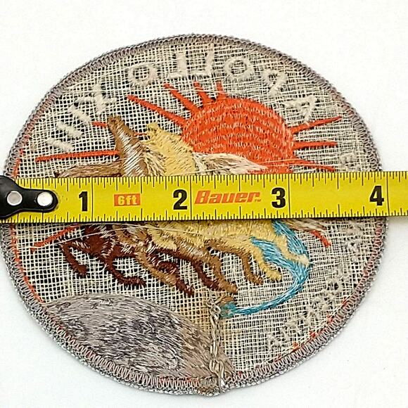Vintage Apollo XIII Embroidered Patch 4" Ex Luna Scientia Original New - Picture 4 of 4
